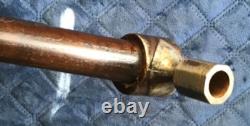 Old NATIVE AMERICAN AUTHENTIC Early ANTIQUE TOMAHAWK Pipe Head Un-Drilled Handle