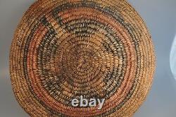 Old Vtg Native American Indian Navajo Handwoven Wedding Basket Ute Early 13