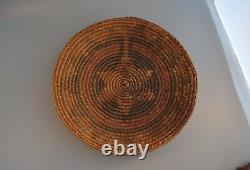 Old Vtg Native American Indian Navajo Handwoven Wedding Basket Ute Early 13