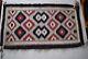 Old Early Vintage Navajo Rug, Blanket Native American Small Textile, Weaving