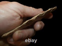 Paleo / Early Archaic Knife Butler Co Missouri Indian Arrowhead Artifact Relic