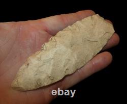 Paleo / Early Archaic Knife Butler Co Missouri Indian Arrowhead Artifact Relic