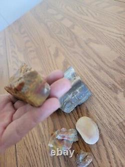 Petrified Wood Anvil Native American Stone Effigy Rock Art, Artifacts, Tools