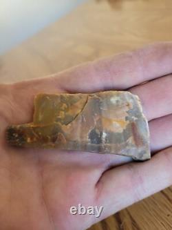 Petrified Wood Branch Anvil Native American Stone Rock Art, Artifacts, Tools