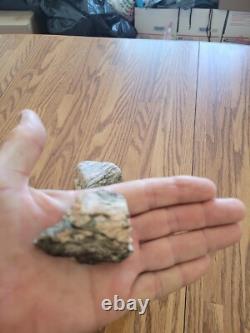 Pink Snake Native American Indian Stone Effigy Rock Art, Artifacts, Tools