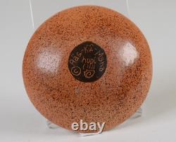 Plate/Dish Aas-Ku Mana Hopi (Gwen Setalla) Early 21st Century Size 2 1/2 D