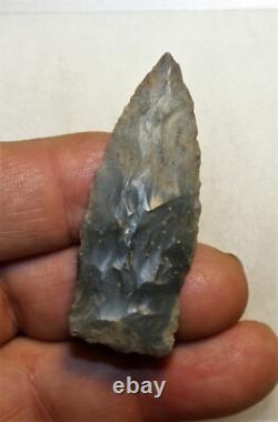 Prehistoric Artifact Early Stemmed Lanceolate with Bill German COA