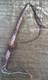 Prison Made Hitched Horsehair Quirt With Wrist Strap Late 19th Early 20th C