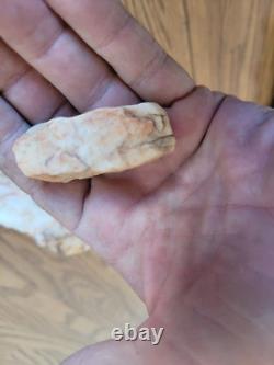 Quartz Crystal Dog Effigy Native American Stone Rock Art, Artifacts, Tools