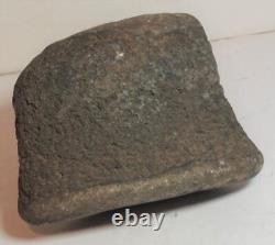 RARE Authentic Early Native American Indian Unique Hand Grinding Stone Pestal