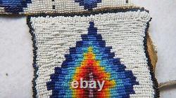 'RARE'' EARLY 1900s NATIVE AMERICAN INDIAN CERMONIAL BEADED PIECE