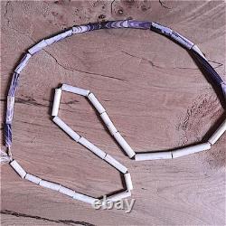 RARE EARLY WAMPUM! PURPLE AND WHITE 16th CENTURY EAST COAST NATIVE AMERICAAN