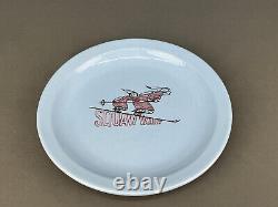 Rare Early SQUAW VALLEY SKI RESORT 9.5 Restaurant Dinner Plate Native American