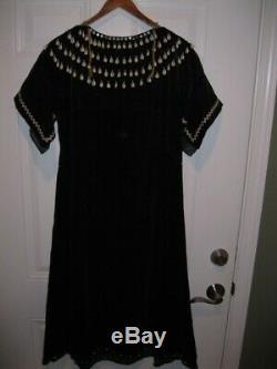 Rare Native American Crow Woman's Dress Late 19th / Early 20th Century