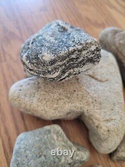 Rattle Snake Head Native American Indian Stone Effigy Art, Artifacts, Tools