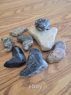 Rattle Snake Head Native American Indian Stone Effigy Art, Artifacts, Tools