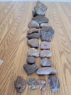 Red Jasper + Native American Indian Stone Effigy Art, Artifacts, Tools