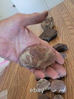 Red Jasper + Native American Indian Stone Effigy Art, Artifacts, Tools