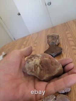 Red Jasper + Native American Indian Stone Effigy Art, Artifacts, Tools