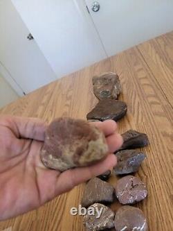 Red Jasper + Native American Indian Stone Effigy Art, Artifacts, Tools