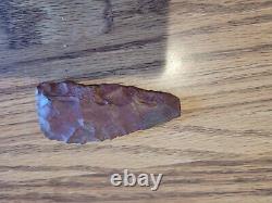 Red Obsidian Knife Native American Stone Rock Art, Artifacts, Tools