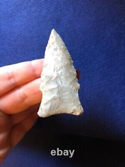 SCOTTSBLUFF Arkansas Beautiful Flaking AUTHENTIC EARLY ARCHAIC ARROWHEAD