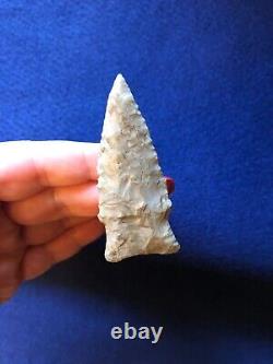 SCOTTSBLUFF Arkansas Beautiful Flaking AUTHENTIC EARLY ARCHAIC ARROWHEAD