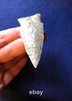 SCOTTSBLUFF Arkansas Beautiful Flaking AUTHENTIC EARLY ARCHAIC ARROWHEAD