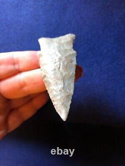 SCOTTSBLUFF Arkansas Beautiful Flaking AUTHENTIC EARLY ARCHAIC ARROWHEAD