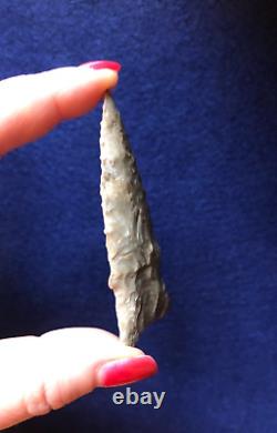 SCOTTSBLUFF Arkansas Beautiful Flaking AUTHENTIC EARLY ARCHAIC ARROWHEAD