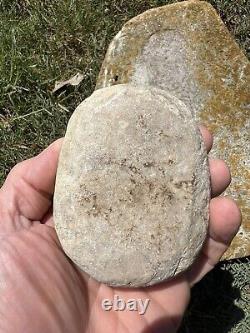 ST group Authentic Archaic Indian Grinding Matate & Stone From The Wolf Fam. Col