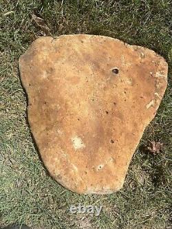 ST group Authentic Archaic Indian Grinding Matate & Stone From The Wolf Fam. Col