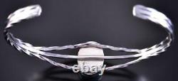 Silver & Opal Navajo Twisted Wire Bracelet by RB 1L10P