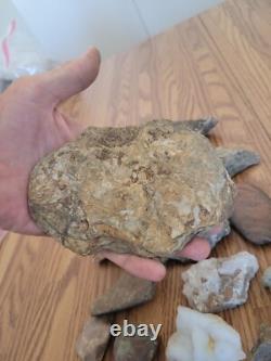 Silver Rabbit Native American Indian Stone Effigy Rock Art, Artifacts, Tools