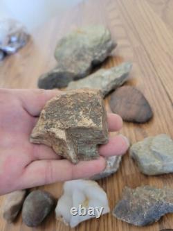 Silver Rabbit Native American Indian Stone Effigy Rock Art, Artifacts, Tools