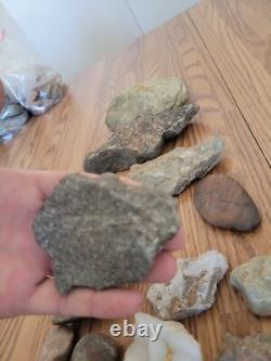 Silver Rabbit Native American Indian Stone Effigy Rock Art, Artifacts, Tools