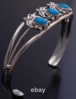 Silver Three Turquoise Bracelet by RB AJ13G