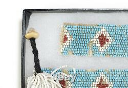 Sioux Native American Indian Beadwork Beaded Necklace Belt & More. Early-1900s