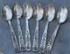Six Antique Old Pawn Sterling Navajo Native American Handmade Spoons