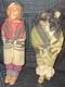 Skookum Dolls Lot Of 2 Very Early Dried Apple & Other Need Some Repair