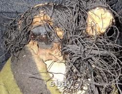 Skookum Dolls Lot of 2 Very Early Dried Apple & Other Need Some Repair