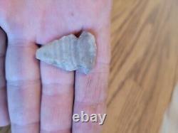 Snake Head Effigy Arrowhead Native American Stone Rock Art, Artifacts, Tools