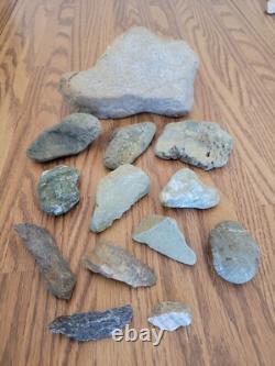 Snake, Lizard Native American Indian Stone Effigy Rock Art, Artifacts, Tools