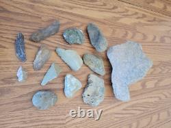 Snake, Lizard Native American Indian Stone Effigy Rock Art, Artifacts, Tools