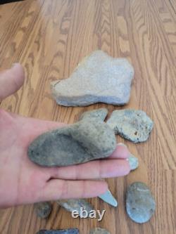 Snake, Lizard Native American Indian Stone Effigy Rock Art, Artifacts, Tools