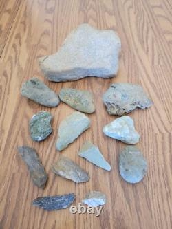 Snake, Lizard Native American Indian Stone Effigy Rock Art, Artifacts, Tools