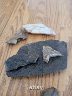 Snake, Mountain Goat Native American Indian Stone Effigy Art, Artifacts, Tools