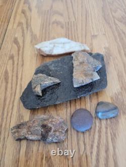 Snake, Mountain Goat Native American Indian Stone Effigy Art, Artifacts, Tools