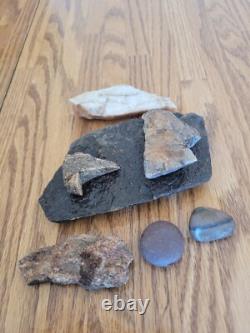 Snake, Mountain Goat Native American Indian Stone Effigy Art, Artifacts, Tools