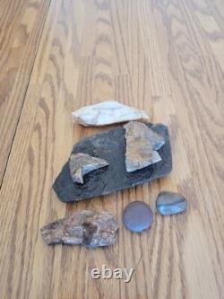 Snake, Mountain Goat Native American Indian Stone Effigy Art, Artifacts, Tools